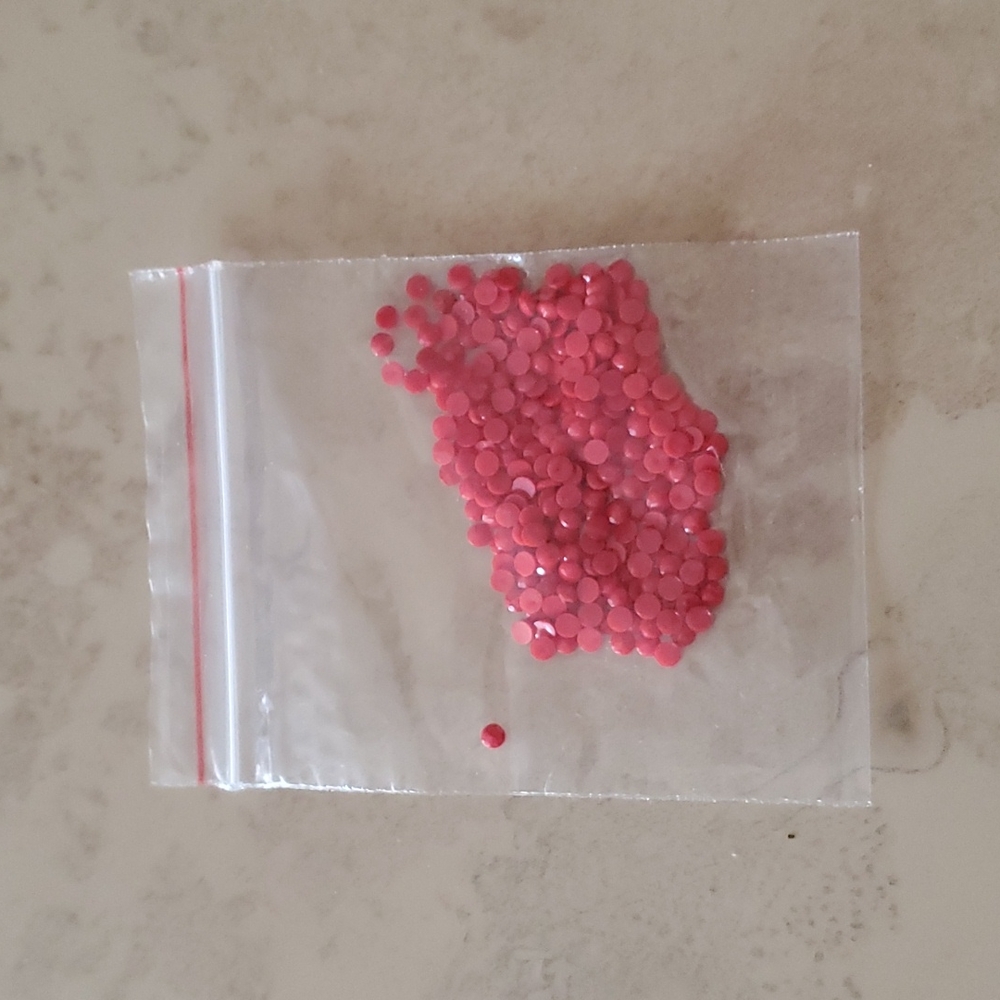 Bundle of Red Faux Jewels nwot